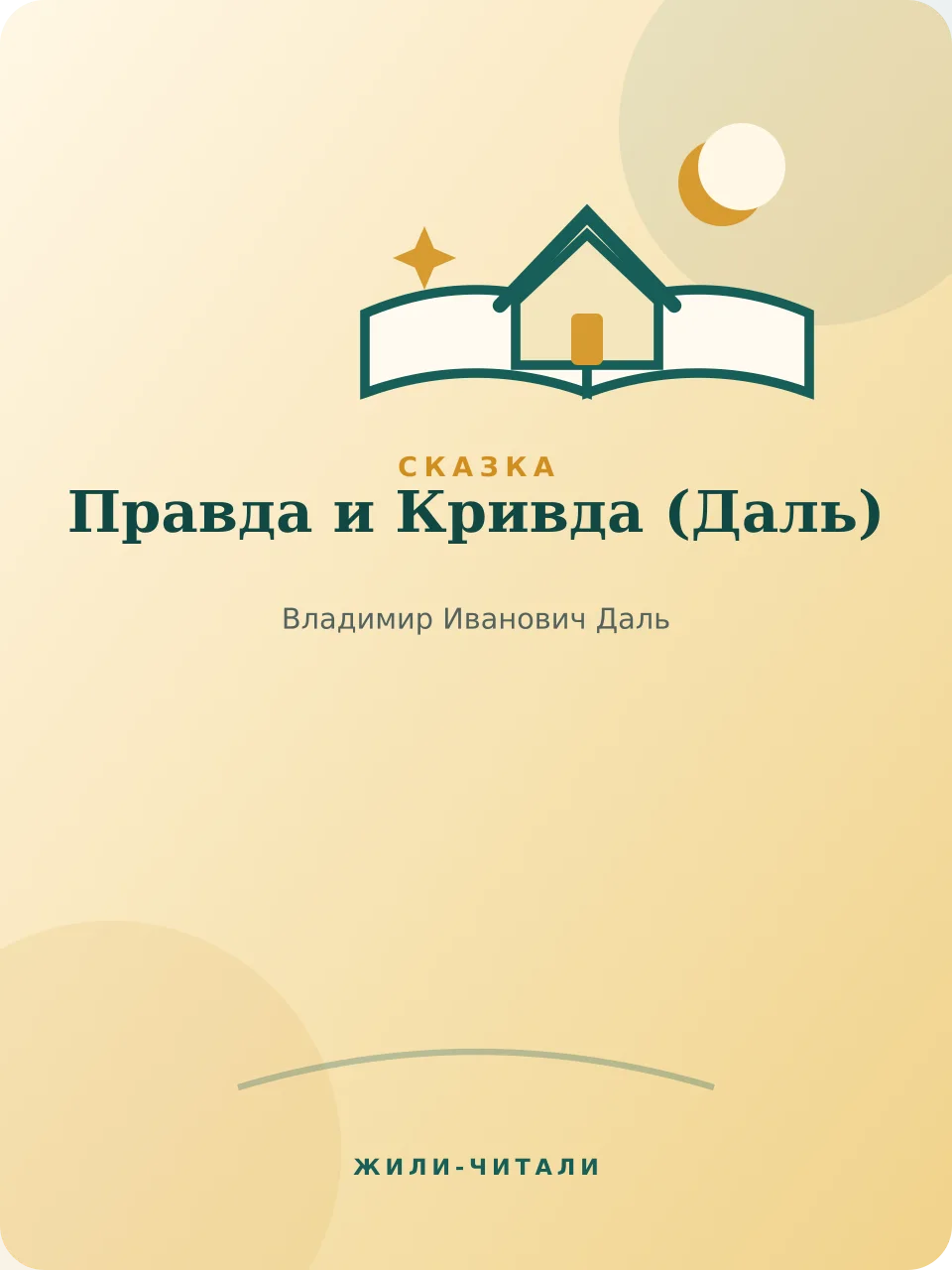 Иллюстрация к произведению «Правда и Кривда»